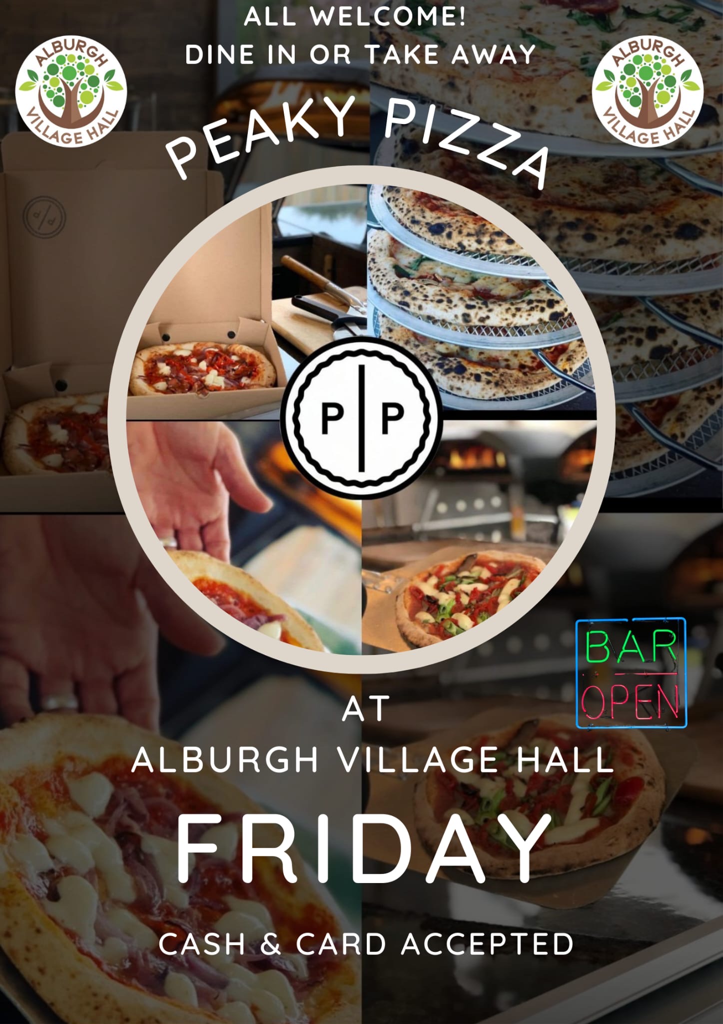 Peaky Pizza Food Truck, Bar & Quiz